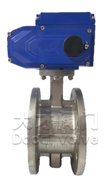 D941X-16P電動(dòng)不銹鋼法蘭蝶閥